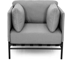 Sofa Sitsit Kėdė, Dandy, 78x78 cm, Pilka