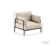 Sofa Sitsit Kėdė, Salve, 78x78x78 cm, Bežinė