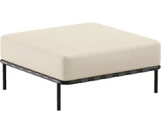 Sofa Sitsit Pufas modulis, Salve, 78x78x37 cm, Bežas
