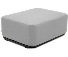 Sofa Sitsit Pufas Modulis, Šiaudai, 80x102x40 cm, Pilka