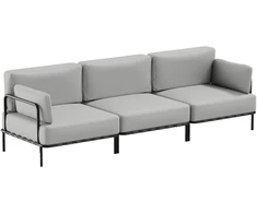 Sitsit Sofa, Salve, 78x234 cm, Pilka