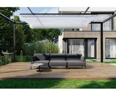 Sitsit Sofa, Salve, 78x234x78 cm, Tamsiai Pilka