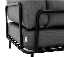 Sitsit Sofa, Salve, 78x234x78 cm, Tamsiai Pilka