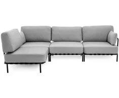 Sofa Sitsit Vieno Modulio Baldai, Salve, 156x234 cm, Pilka
