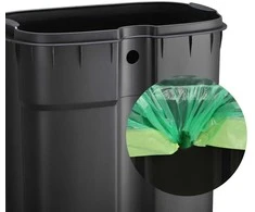 Songmics Atliekų dėžė 30 L Dūmų pilka