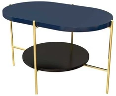 Skandica Kavos staliukas, Arena, 50x80 cm, tamsiai mėlynas