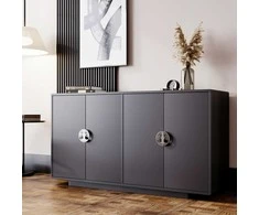 Skandica Komoda, Dancan LOTTA, 139x40 cm, Juoda