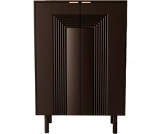 Skandica Komoda, Dancan YOKO, 80x40x120 cm, Juoda