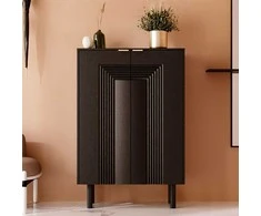 Skandica Komoda, Dancan YOKO, 80x40x120 cm, Juoda