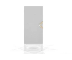 Skandica Komoda, Visby DEMI HIGH 2D, 50,5x42 cm, balta