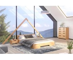 Skandica Lova SPECTRUM LONG - buko mediena - 120x220 - natūrali - 5902273652939