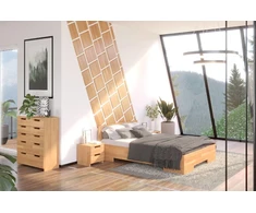 Skandica Lova SPECTRUM Maxi - buko mediena 90x200 - natūrali - 5902273652984