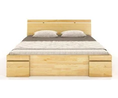 Skandica Medinė lova Sparta Maxi &amp; DR - pušies mediena 120x200 - natūrali - 5902273652816