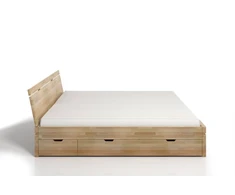 Skandica Medinė lova Sparta Maxi &amp; DR - Bukas 140x200 - natūrali - 5902273653868