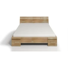 Skandica Medinė lova Sparta Maxi &amp; Long - Bukas - 180x220 - natūrali - 5902273653820