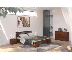 Skandica Medinė lova Sparta Maxi - pušies mediena 180x200 - natūrali - 5902273652670