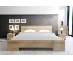 Skandica Medinė lova Sparta Maxi &amp; ST - Bukas 180x200 - natūrali - 5902273653769