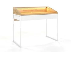 Skandica Rašomasis stalas, FINKA, 110x56 cm, Baltas
