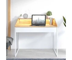Skandica Rašomasis stalas, FINKA, 110x56 cm, Baltas