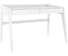 Skandica Rašomasis stalas, Visby LISA, 120x63 cm, Baltas