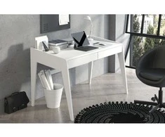 Skandica Rašomasis stalas, Visby LISA, 120x63 cm, Baltas