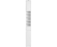 Vonia spintelė, SoBuy BZR160-W, 20x20x180 cm