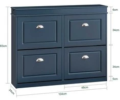 Batai Spinta, SoBuy FSR79-B, 104x24x83 cm