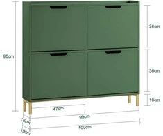 Batai Spinta, SoBuy FSR100-SY, 100x19x90 cm