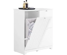 Sobuy Vonios spintelė 78x38x90 cm balta, laikymo