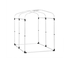Sodo namelis, SoBuy KLS11-DG, 120x176x163 cm, Pilkas
