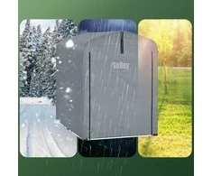 Sodo namelis, SoBuy KLS11-DG, 120x176x163 cm, Pilkas