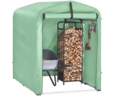 Sodo namelis, SoBuy KLS11-GR, 120x176x163 cm, Žalias