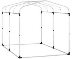 Sodo namelis, SoBuy KLS11-L-GR, 159x219x165 cm, Žalias
