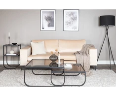 Sofa, Bolero, 215x88 cm, kreminė