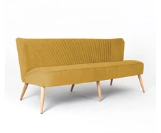 Sofa, HARRY, 65x123 cm, geltona