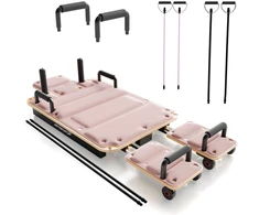 Sofa Juskys Pilates reformatorius Movea, rožinis