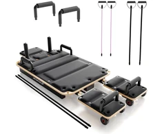 Sofa Juskys Pilates reformatorius Movea, juodas