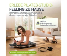 Sofa Juskys Pilates reformatorius Movea, juodas