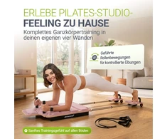 Sofa Juskys Pilates reformatorius Movea, rožinis