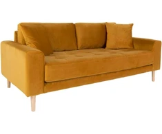 House Sofa, Lido 2,5 vietų, Garstyčių geltona
