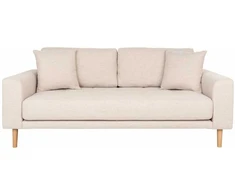 House Sofa, Lido 2,5 vietų, Smėlio spalva, Natūralios medžio kojos