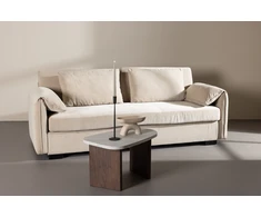 Sofa, Malva 3-vietės, 230x88 cm, kreminė