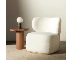 Sofa Novanook Fotelis, MORELA, 76x77x80 cm, Baltas