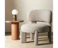 Sofa Novanook Fotelis, SAMMA, 70x73x78 cm, Šviesiai smėlio spalvos