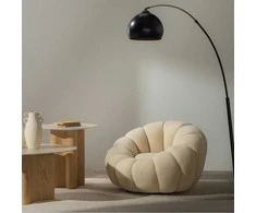 Sofa Novanook Lauko kėdė, LOEL, 66x100x100 cm, Smėlio spalvos