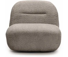 Sofa Novanook Lounge kėdė, BOCHIC, 82x83x73 cm, Šviesiai pilka