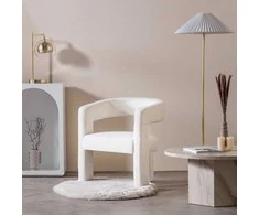 Sofa Novanook Lounge kėdė, LAUREN, 66x57x76 cm, Kremas