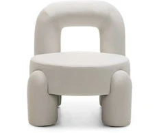 Sofa Novanook Lounge kėdė, LUCCA, 74.4x68x80 cm, Kremas