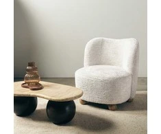Sofa Novanook Poilsio kėdė, IMAMI, 74x82x82 cm, Smėlio spalvos