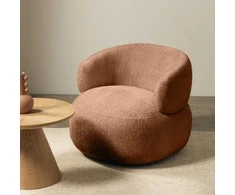 Sofa Novanook Sukamasis krėslas, ORIEL, 75x82x85 cm, varinis